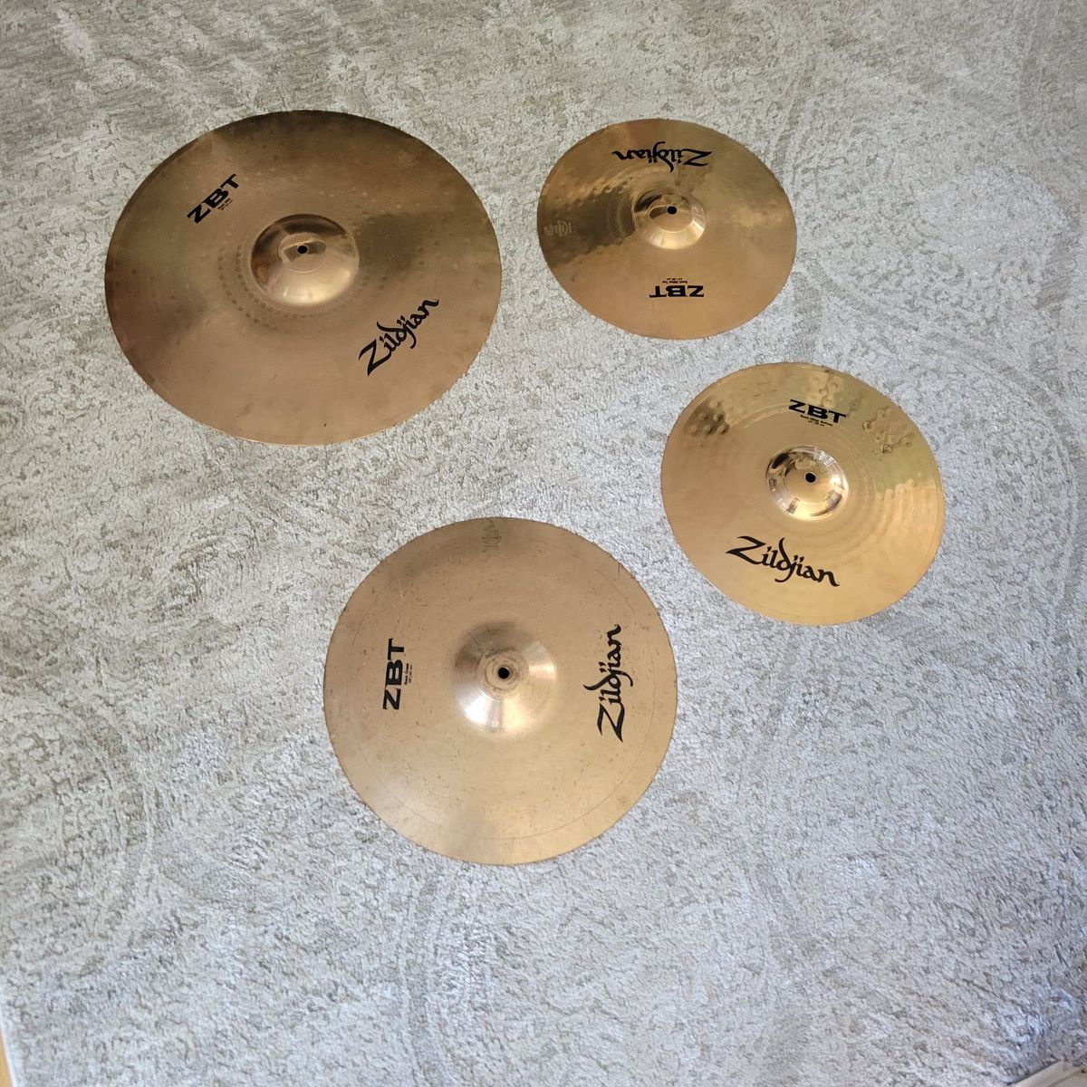 ZBT cymbal set