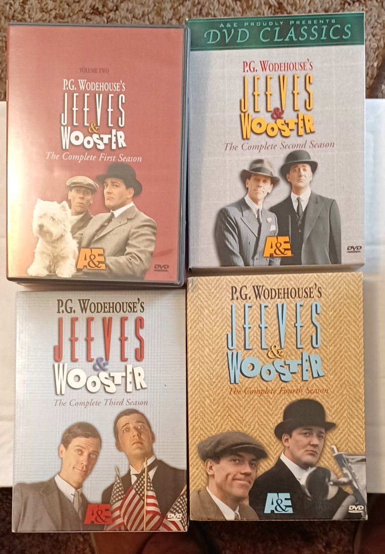 Jeeves & Wooster DVD Classics: Complete Seasons 1-4, P.G. Wodehouse Collection, Hugh Laurie, Stephen Fry