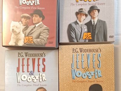 Jeeves & Wooster DVD Classics: Complete Seasons 1-4, P.G. Wodehouse Collection, Hugh Laurie, Stephen Fry