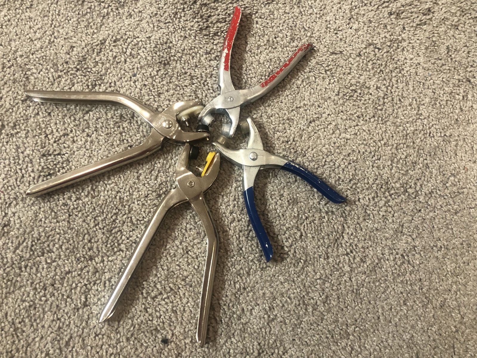 Scovill Snap Fastener Pliers Tool Set - 4 Pieces for Sewing & Craft Projects