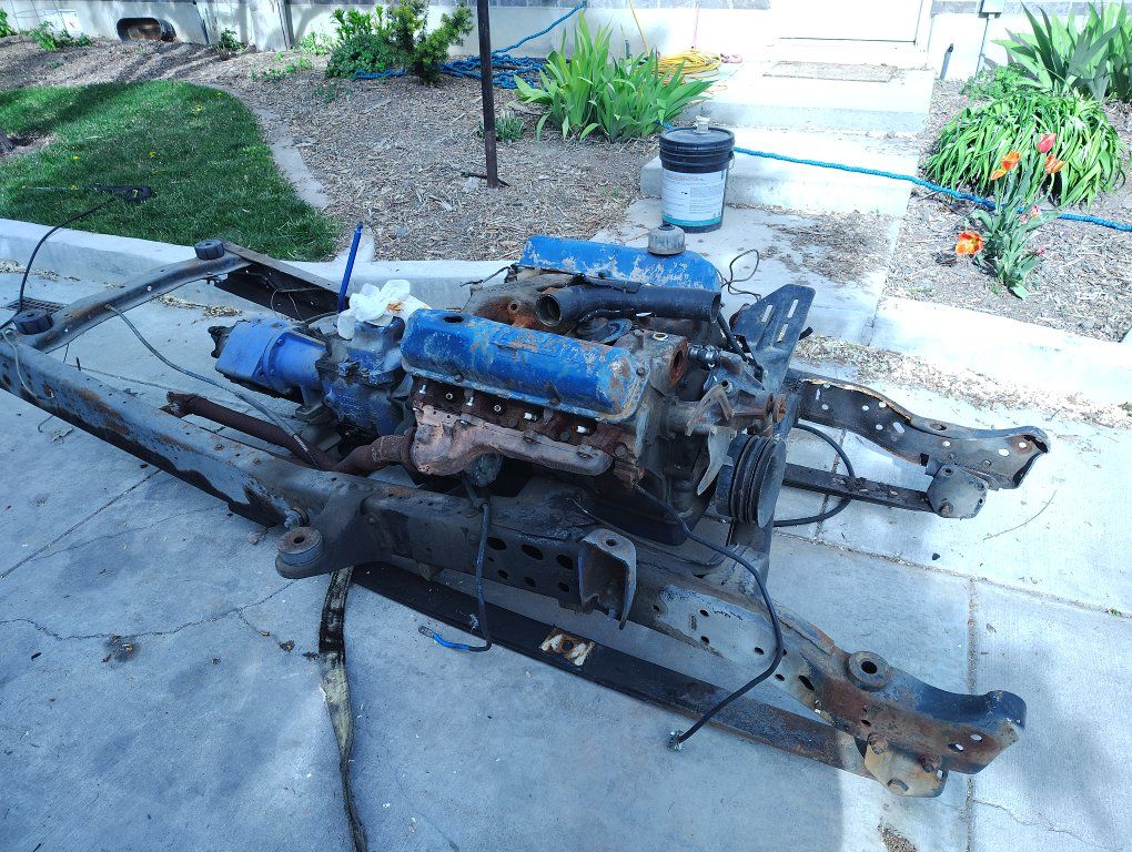 360 engine, transmission, transfer case