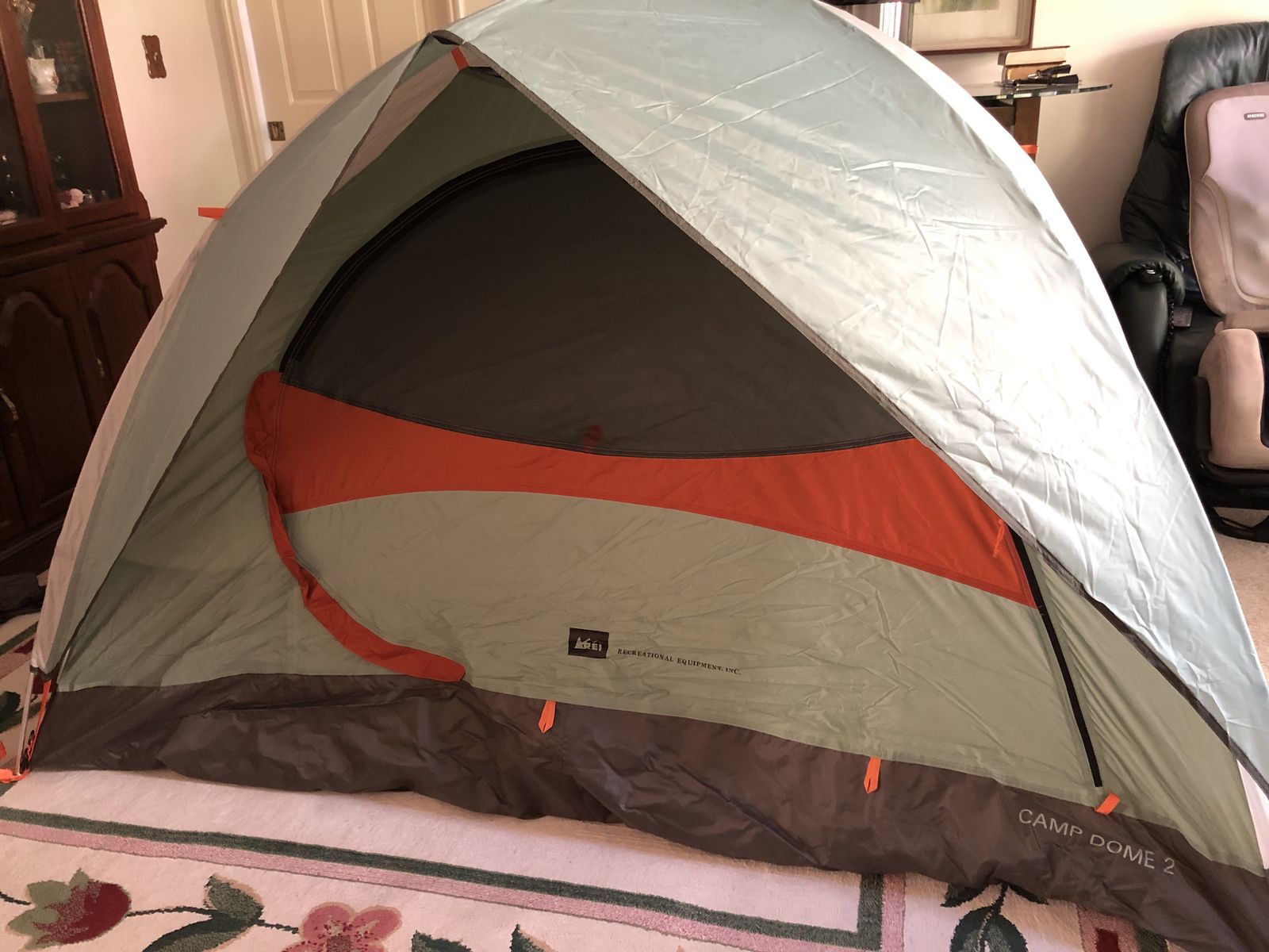 REI Camp Dome 2 Tent 2 Person with Rain Fly No Footprint