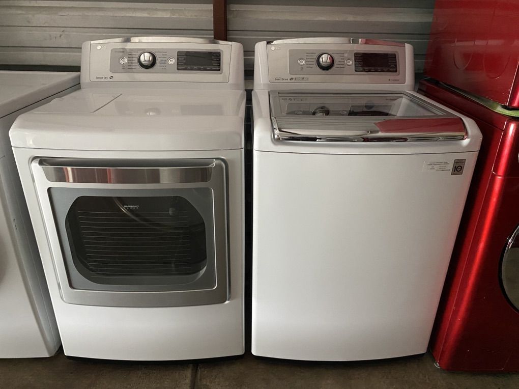 LG washer and 4 prong electric dryer
