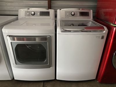 LG washer and 4 prong electric dryer