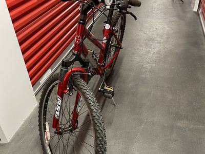 Red Adult Gary Fischer Bicycle, Medium