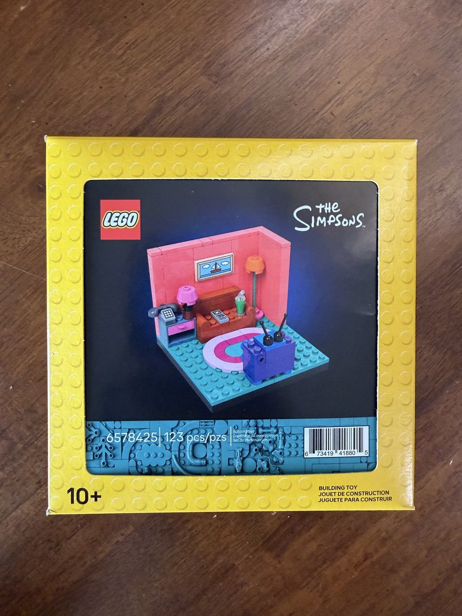 Lego Simpsons Living Room
