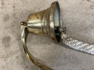 Brass bell decoration