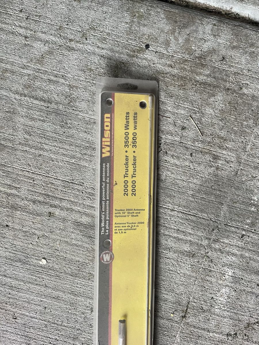 Wilson antenna 2000 trucker