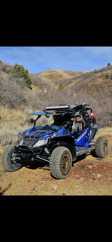 Arctic Cat Wildcat 1000cc V-Twin UTV - Fox 2.5 Shocks, Yoshimura Exhaust, Bluetooth Stereo