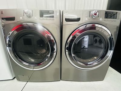 Kenmore By Lg Steam Electric Front Load Set