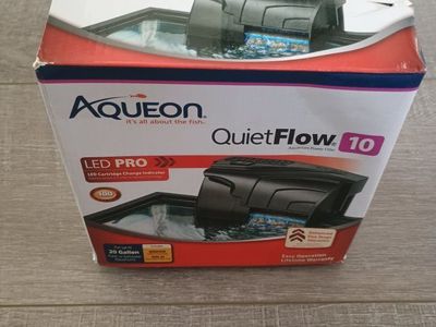 Aqueon fish filter tank