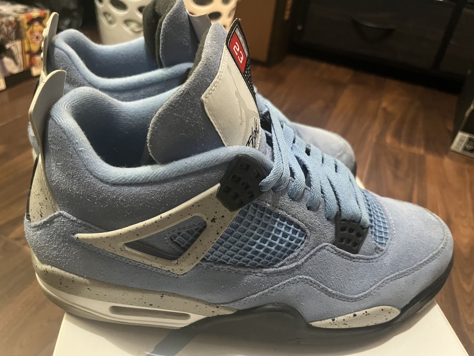 Jordan 4 retro university blue/Blk