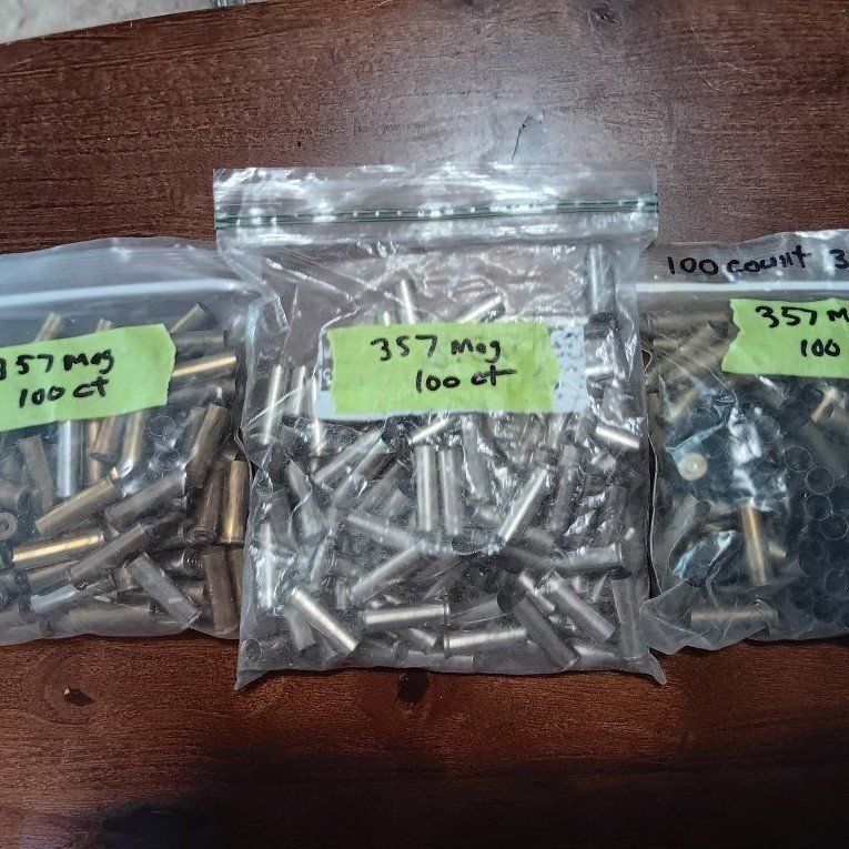 357 magnum brass for reloading