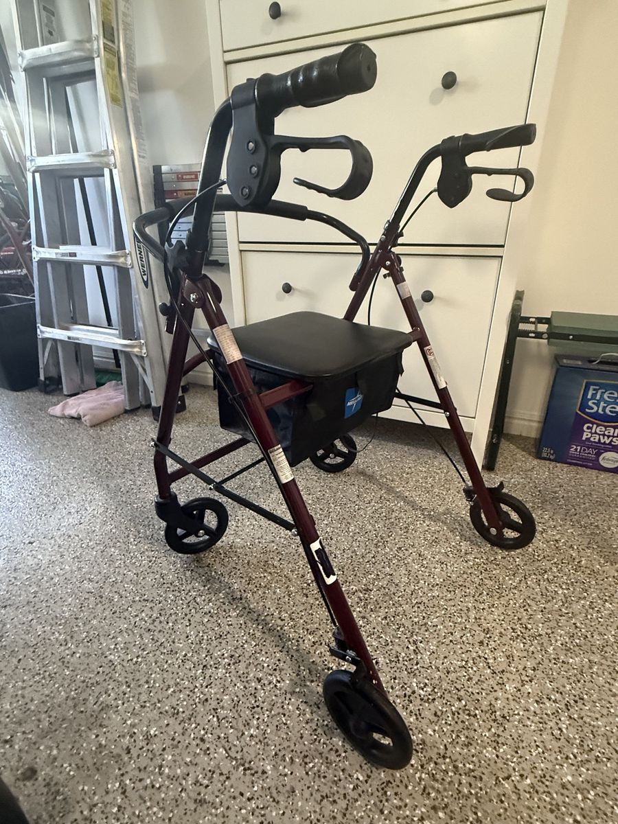 Medline Walker with Seat