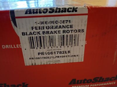 Front Rotors and Brake pads 2013 Nissan Altima