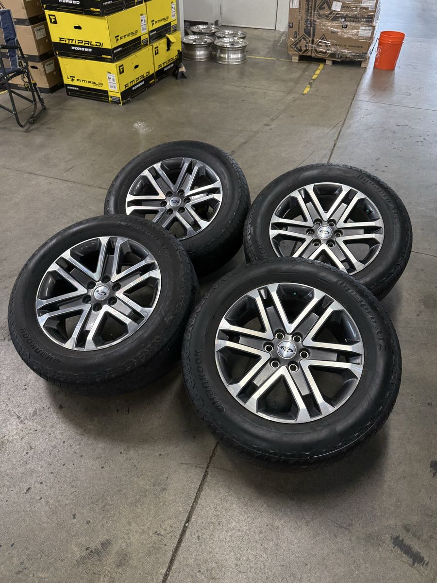 2025 f150 sport fx4 20in wheels/ 275/60/20 tires