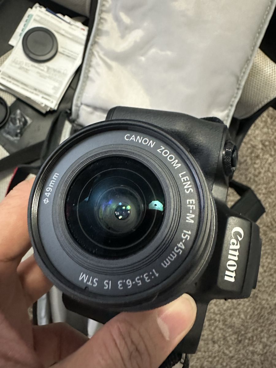 M50 mark ii, kit 15-46mm stm like new