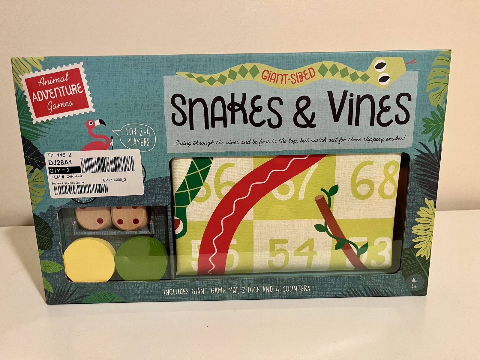 Giant-sized Snakes and Vines