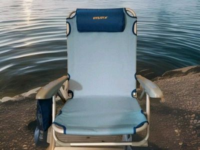 Set Of 2 Reclining Concert/Stadium/Beach Chairs