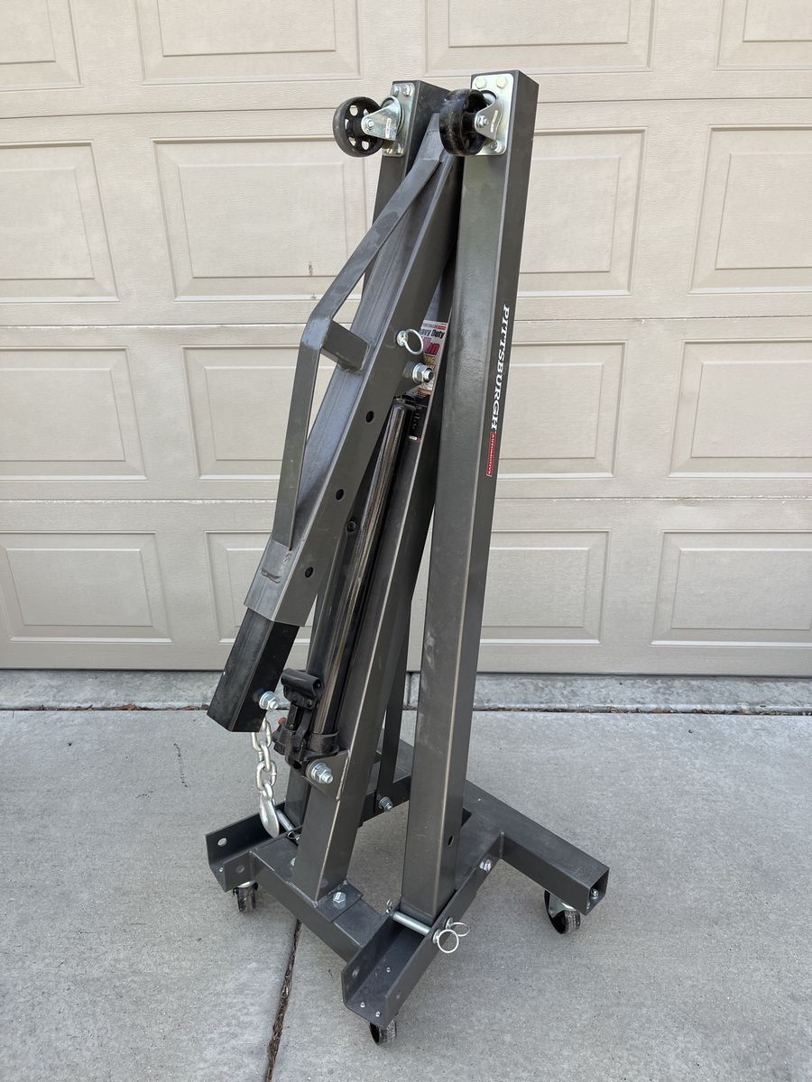 Pittsburgh 1 Ton Foldable Shop Crane