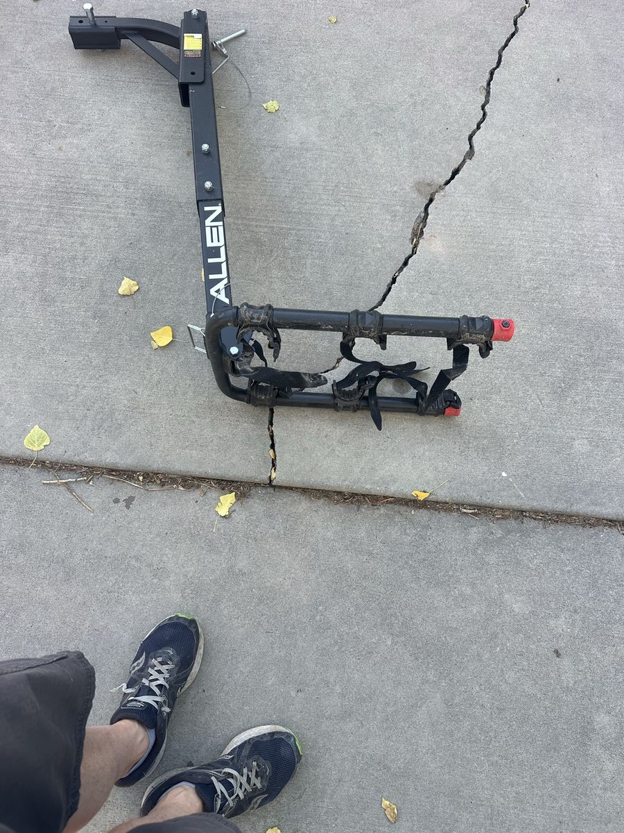 Allen Sports 102DN 2-Bike Hitch Mounted Bicycle Rack Carrier
