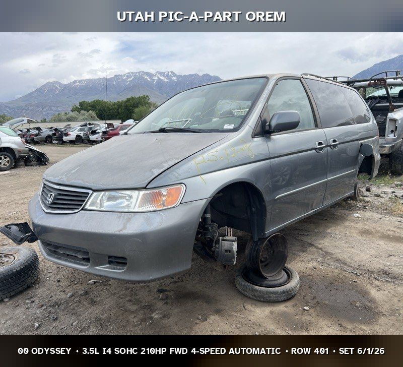 2000 Honda Odyssey Parts - UTPAP Orem