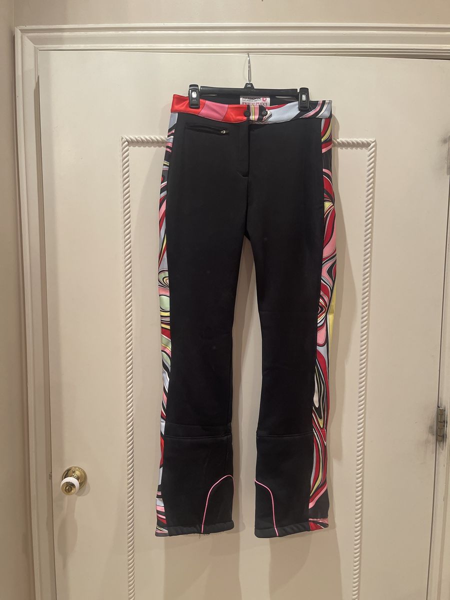 Women’s Size Large Emilio Pucci Rossignol Ski Pants