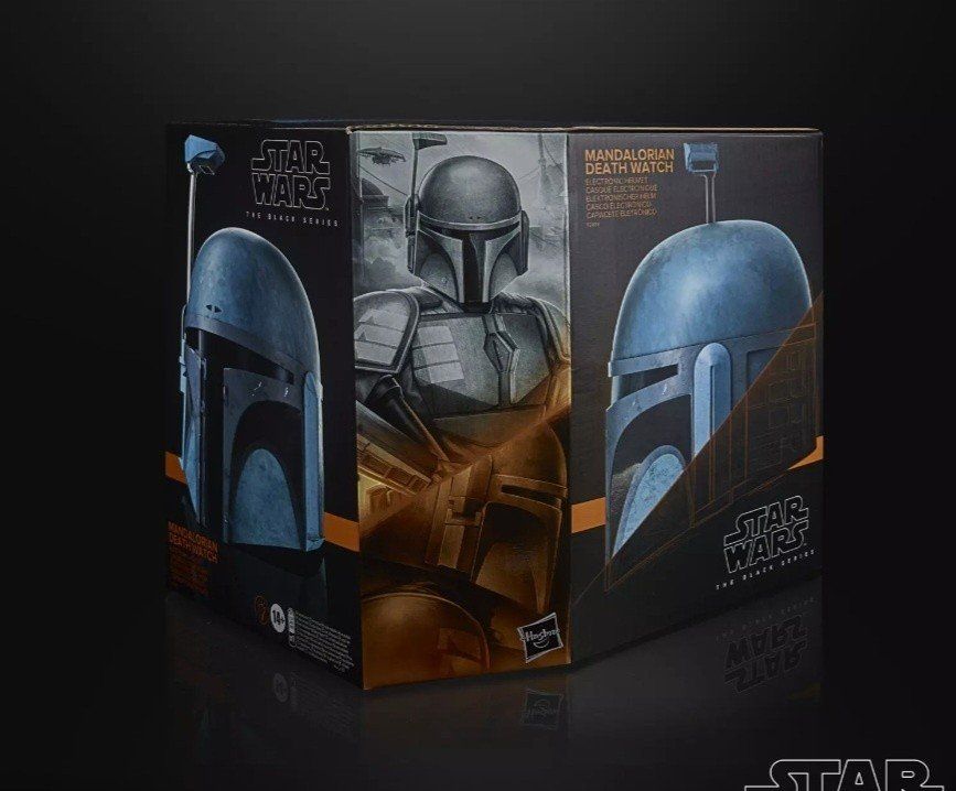 The Mandalorian The Black Series  - Death Watch Helmet (Exclusive) Dented box