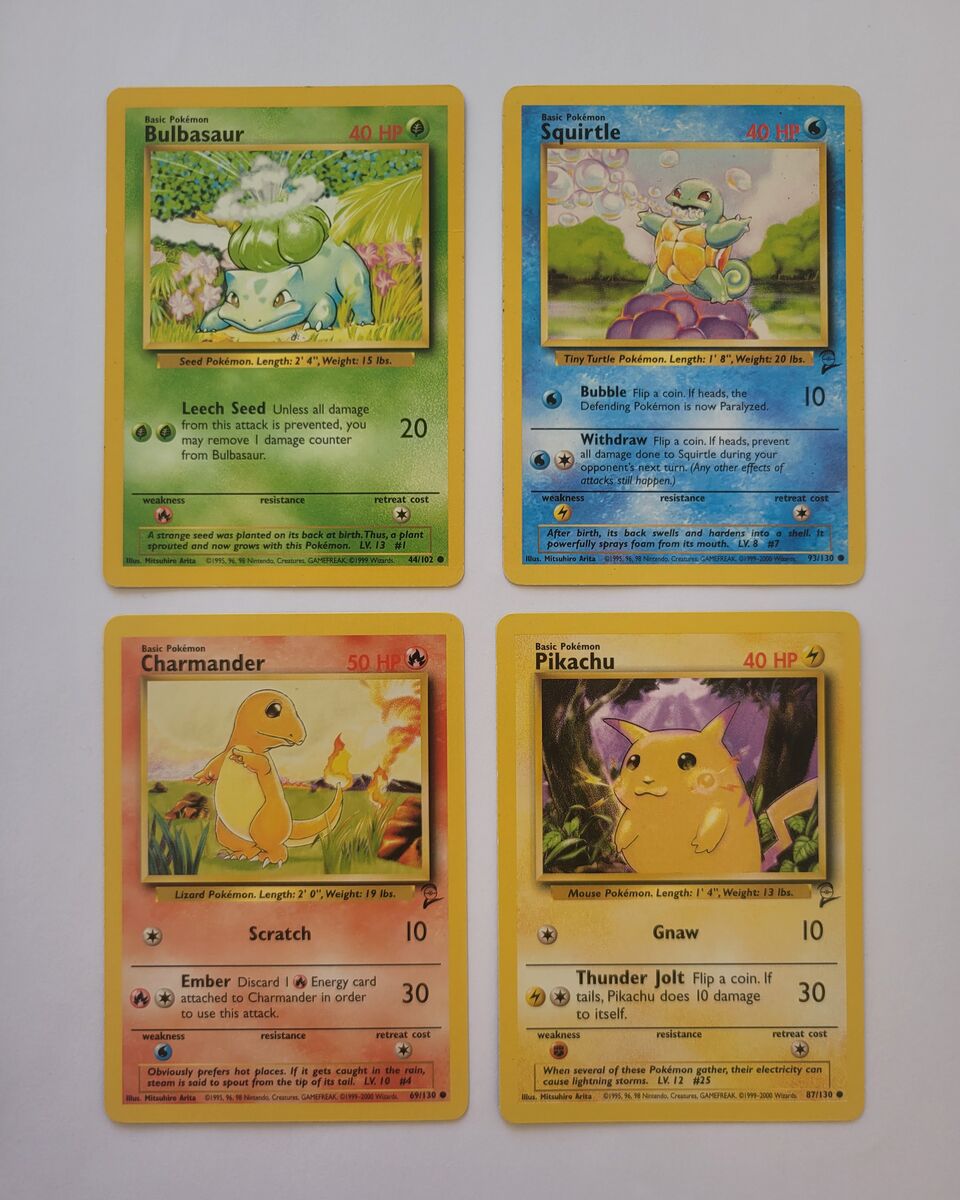 1999 Pokémon Cards RARE set!