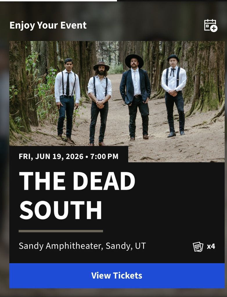 The Dead South 4 Tickets $200