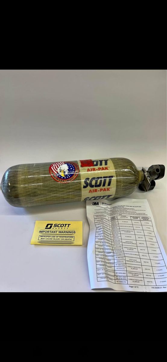 Scba pcp tank 4500psi