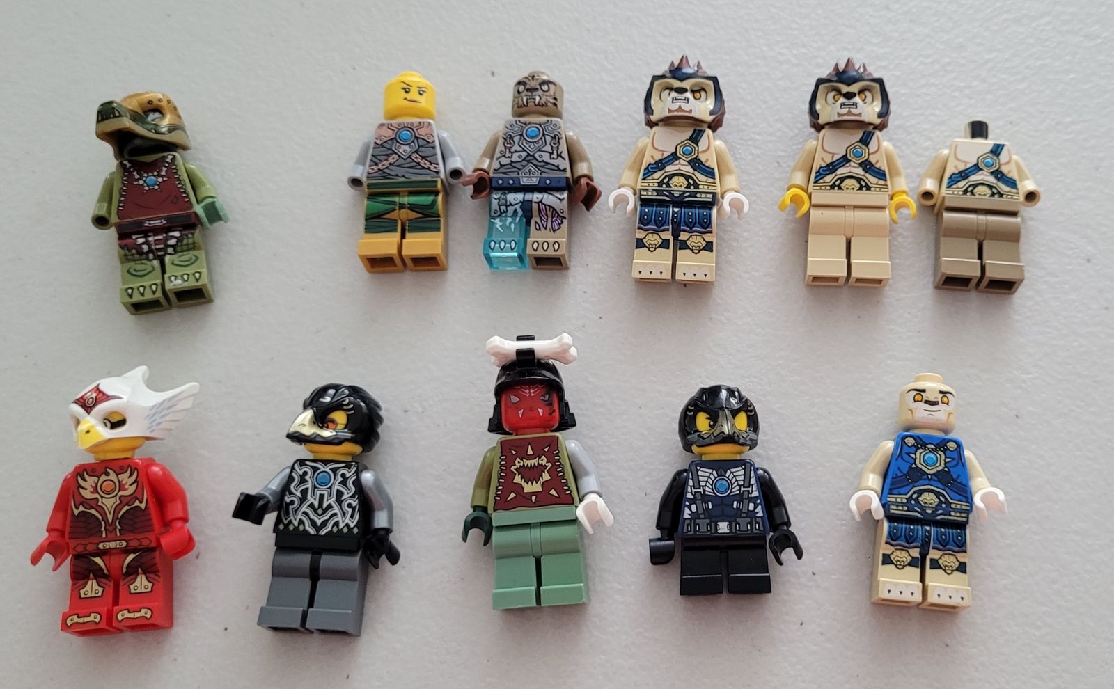 Lego Chima minifigures all for $35