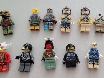 Lego Chima minifigures all for $35