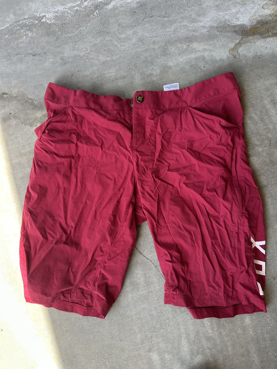 Fox ranger shorts bike mtb red large