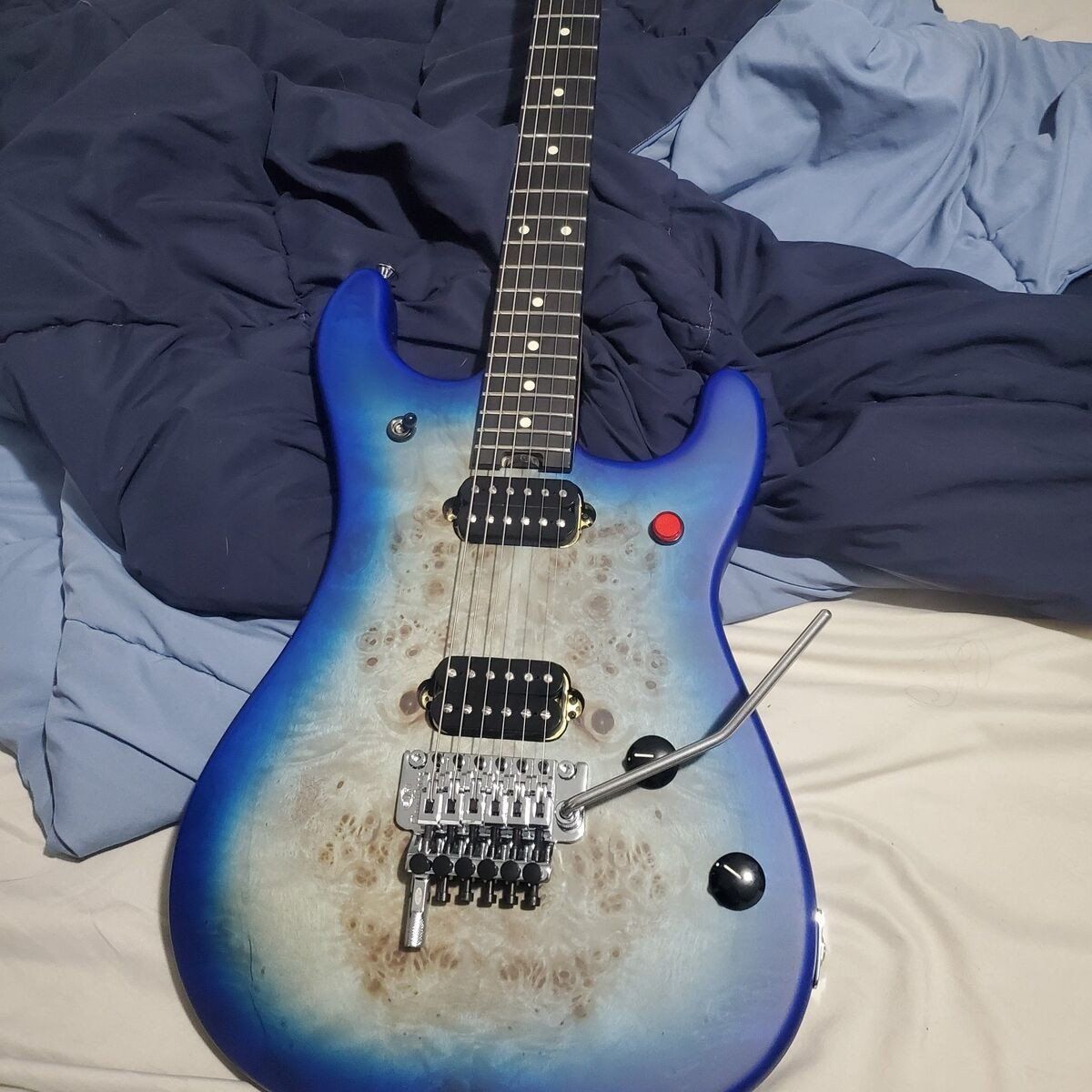 EVH 5150 Delixe Burl top guitar