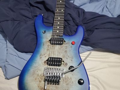 EVH 5150 Delixe Burl top guitar