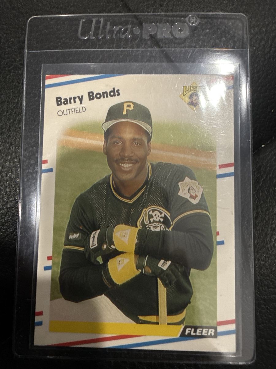 Barry Bonds 1988 Fleer Card