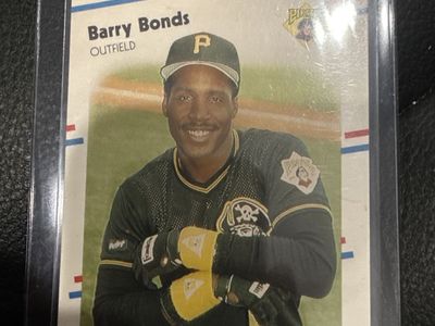 Barry Bonds 1988 Fleer Card