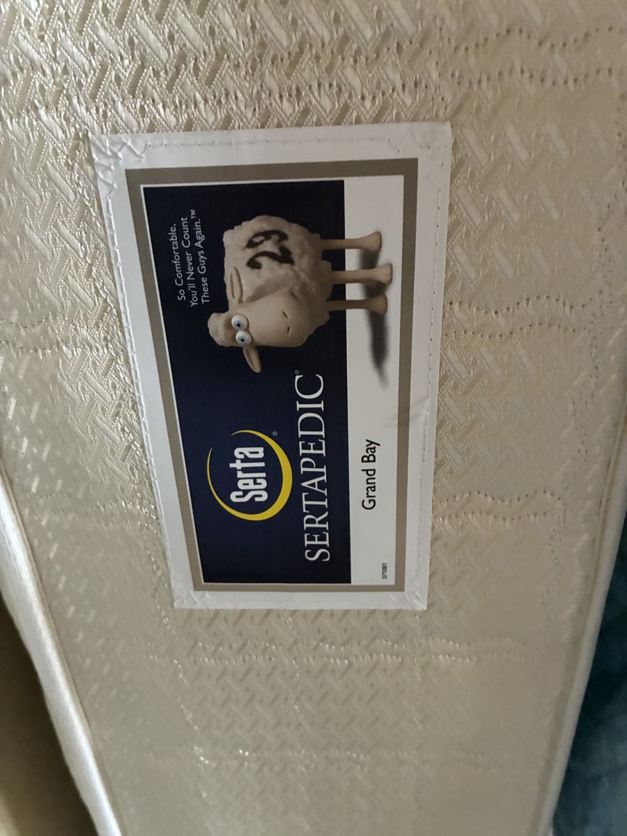 Flawless twin mattress set.