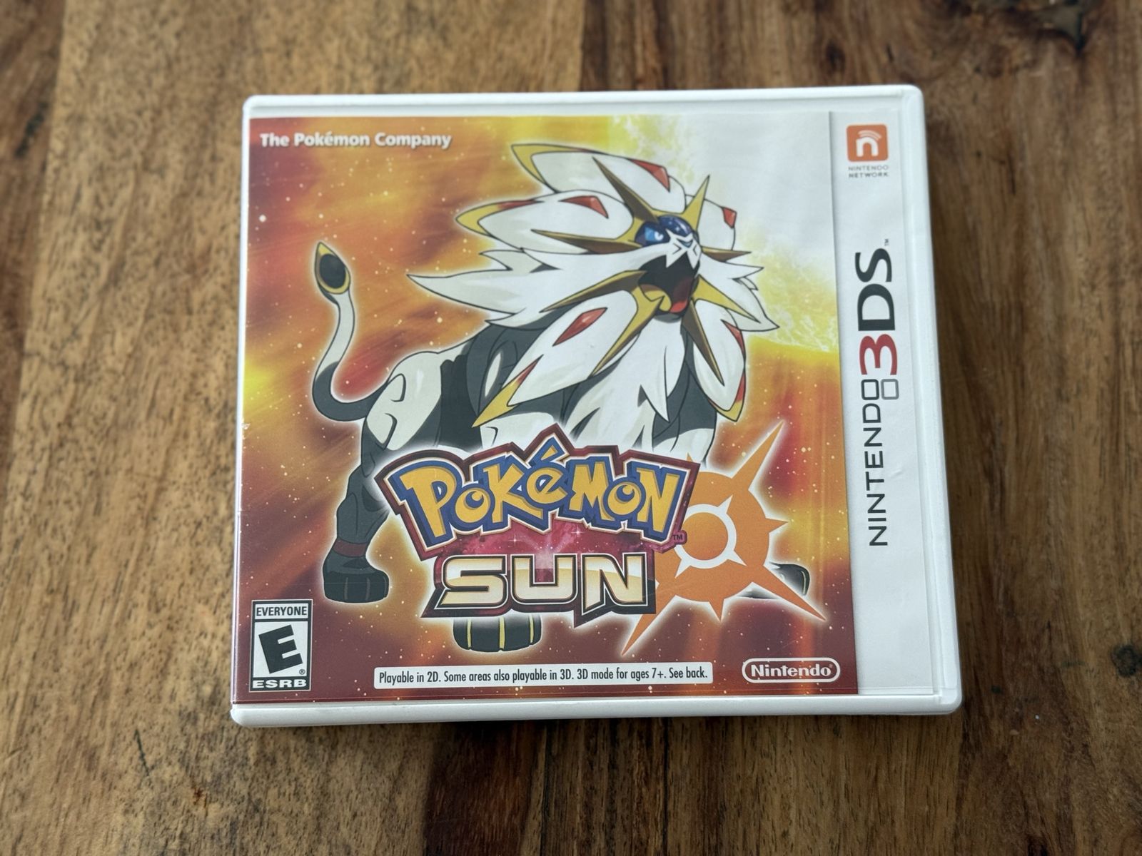 Pokémon Sun Nintendo 3DS Complete in Box with Cartridge and Insert