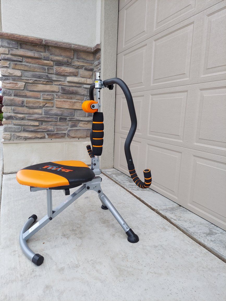 Ab Doer Twist Abdominal Exercise Machine - Orange and Black