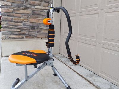 Ab Doer Twist Abdominal Exercise Machine - Orange and Black