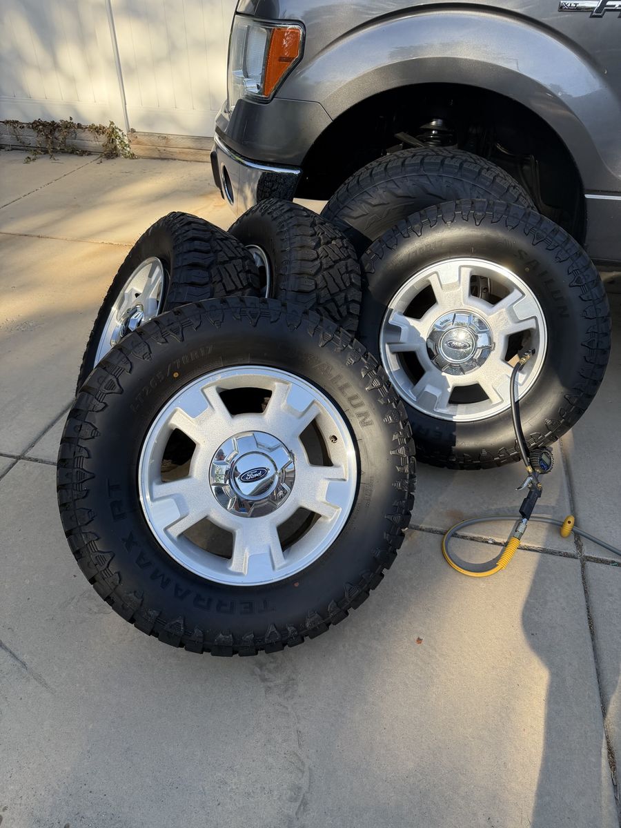 LT265/70R17 F-150 Wheels and Tires