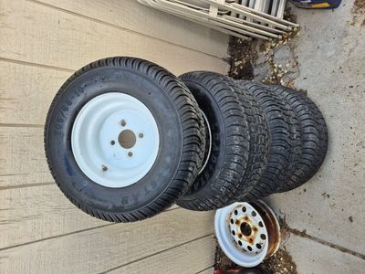 Trailer Tires – 4x4" bolt