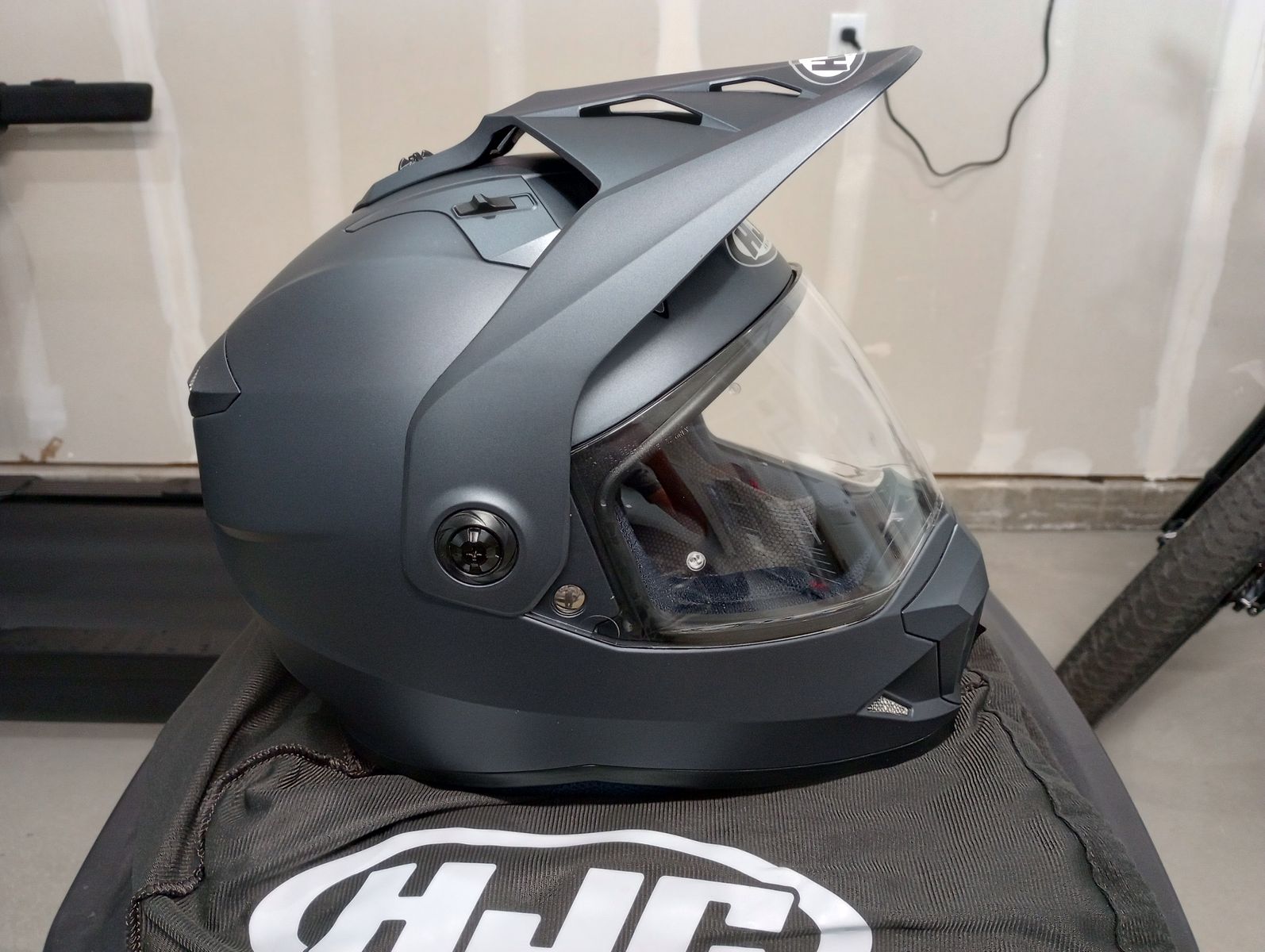 ***HJC DS-X1 Large Dual Sport/Adventure Bike Helmet***
