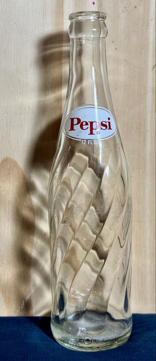 Vintage Pepsi-Cola soda bottle $12oz $6