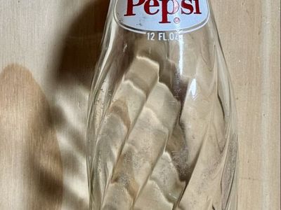 Vintage Pepsi-Cola soda bottle $12oz $6
