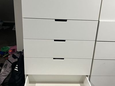 IKEA white 6 drawer dresser