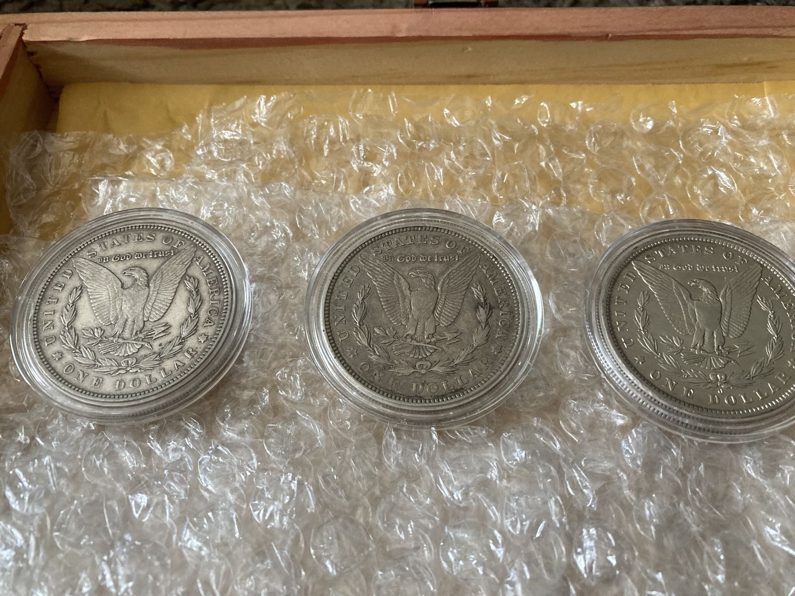 1889 o , 1921 p , 1889 p Morgan Silver Dollars