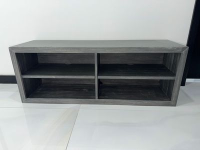 Pottery Barn Wood Table Entertainment Console
